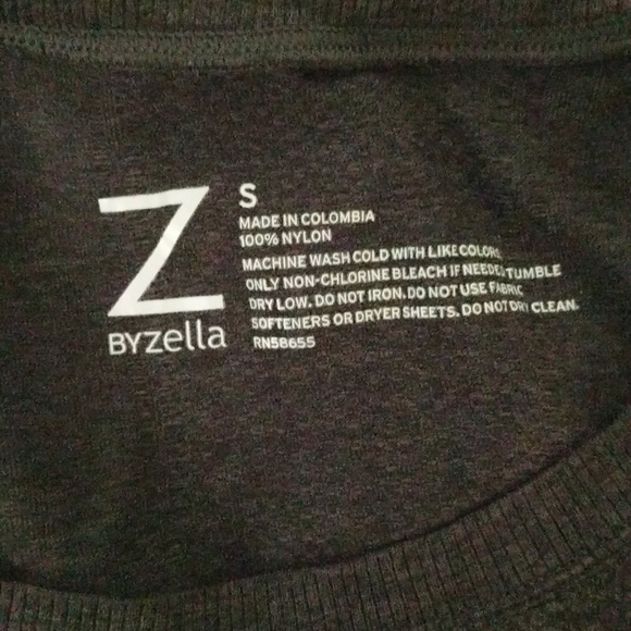 [Zella] Seamless Knit Short Sleeve Workout Shirt - Picture 7 of 7